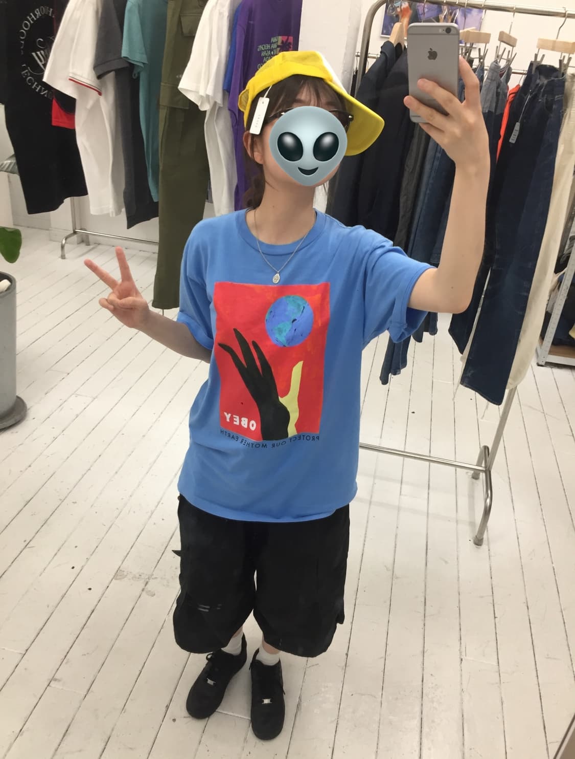 Obey Protect our mother earth 티셔츠 상품이미지1