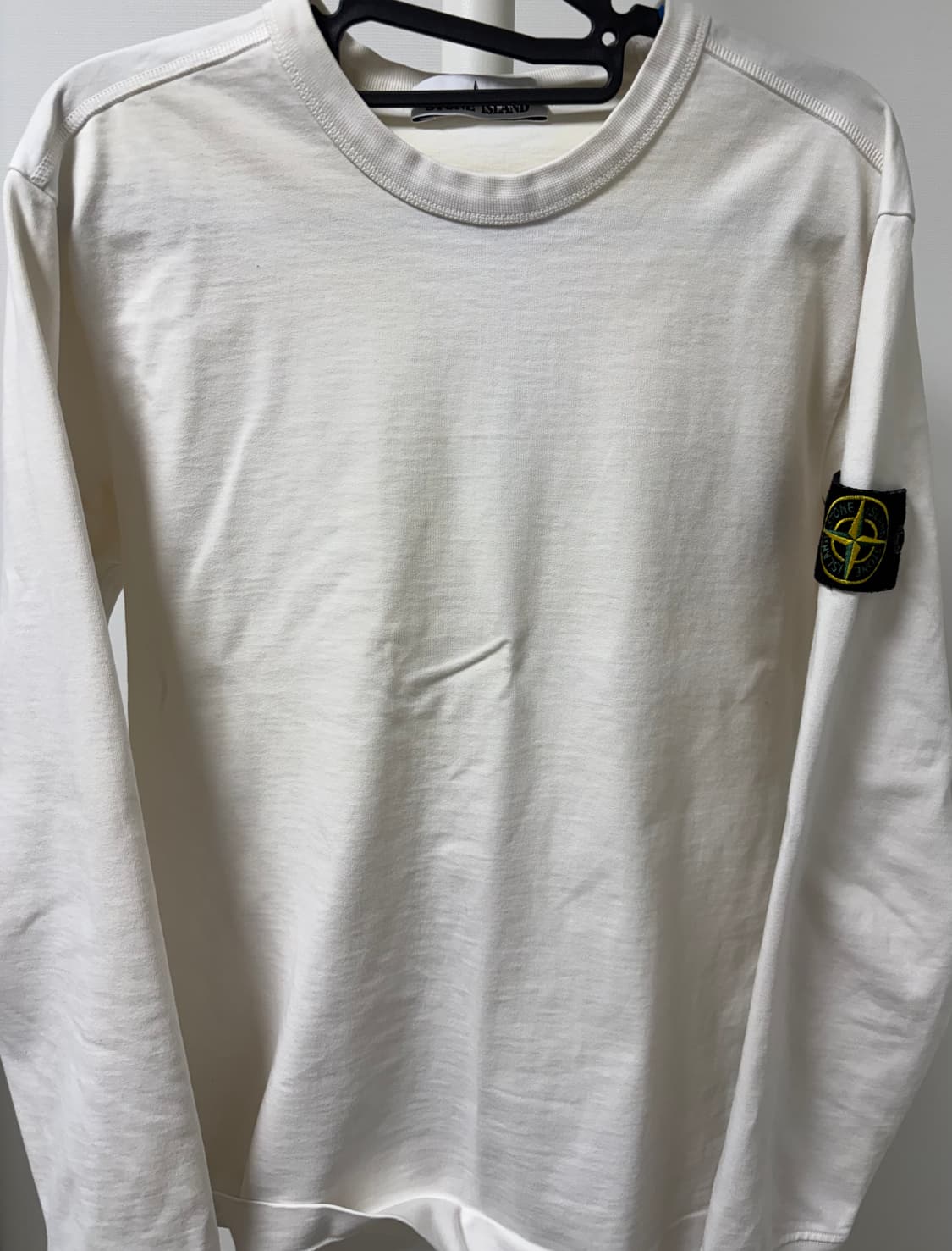 스톤아일랜드 맨투맨 화이트 상품이미지1