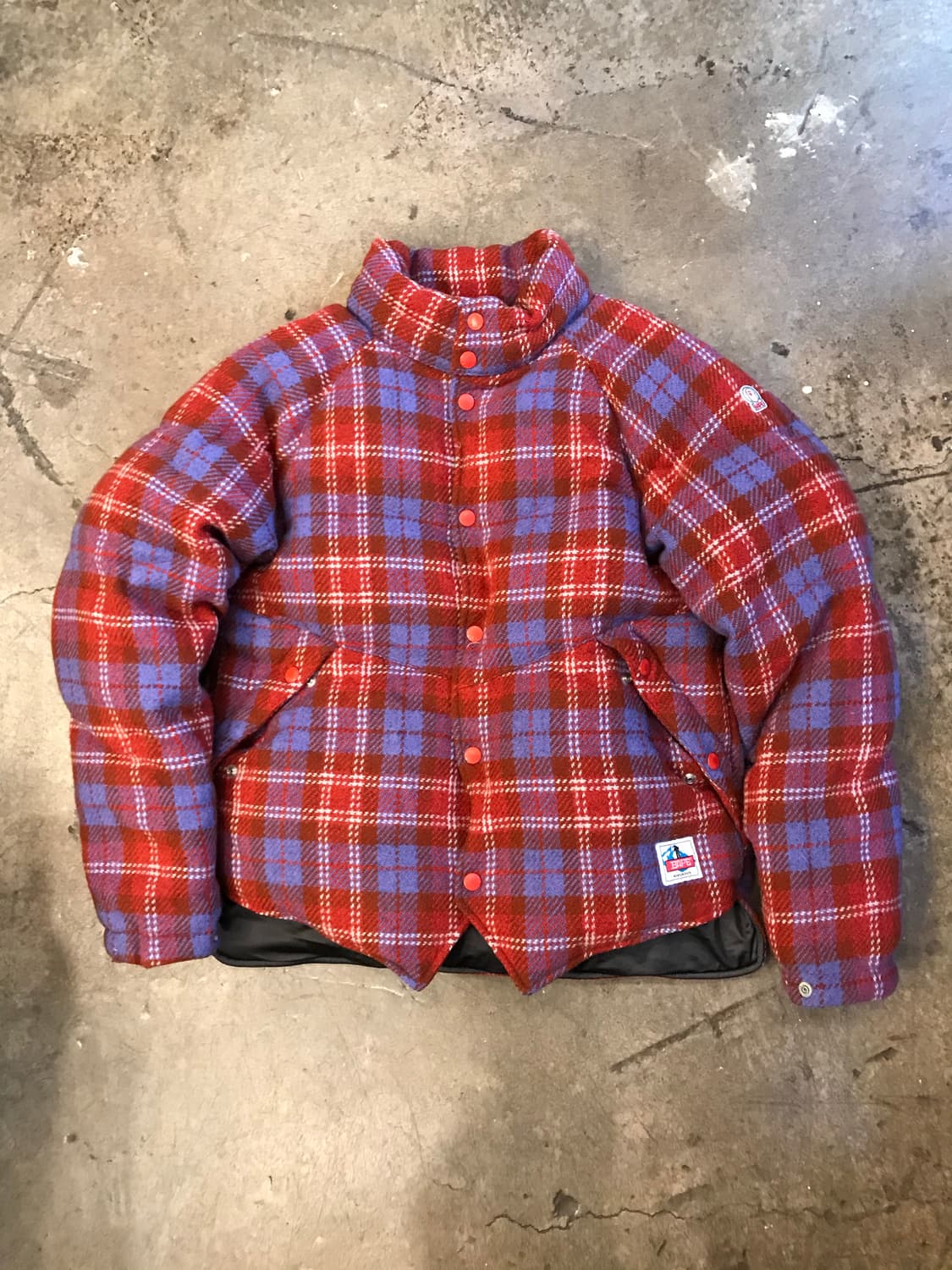 Bape Check Pattern Padded JK 상품이미지6