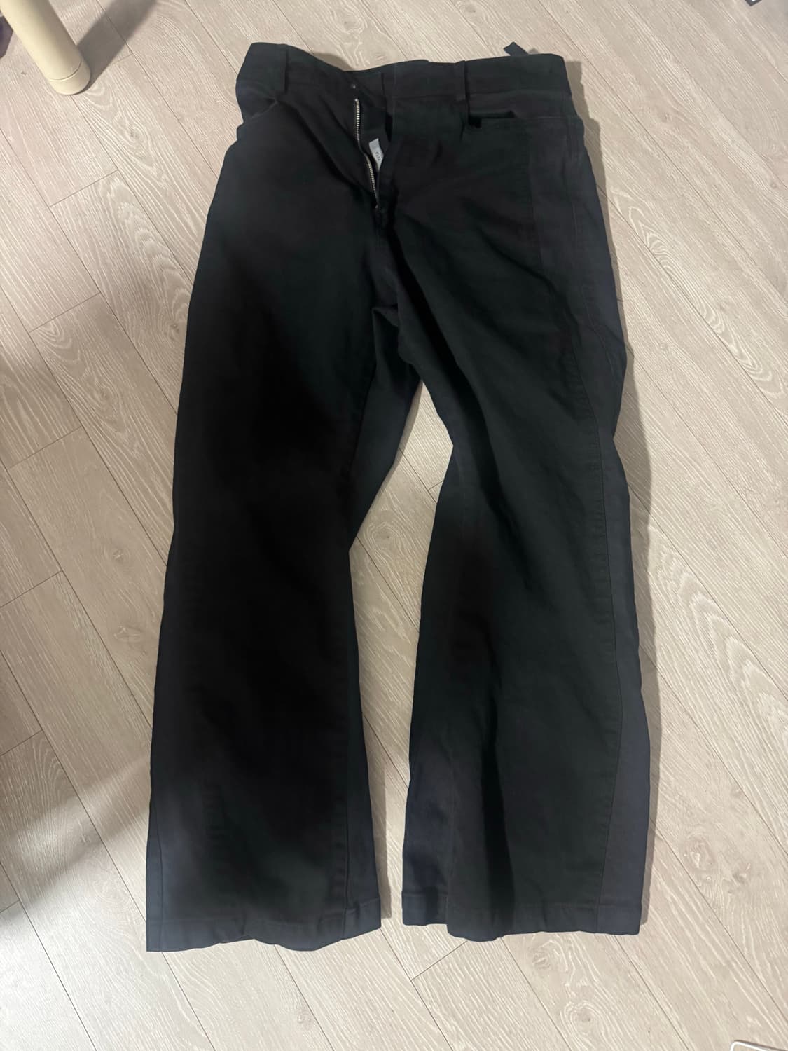 [xs] 엑슬림 xlim ep9 03 트라우저 팬츠 블랙 상품이미지3