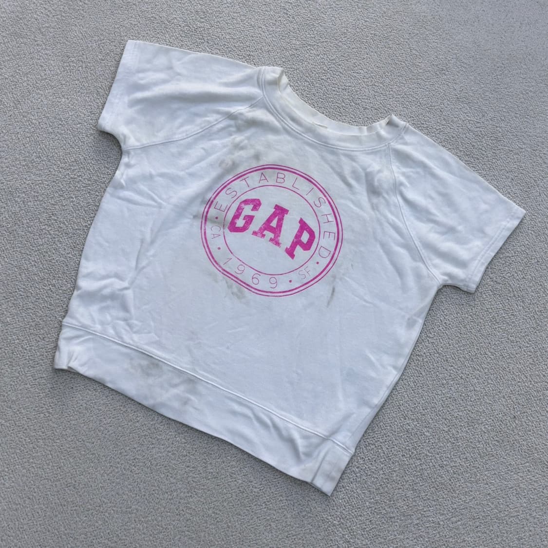 M 갭 여성 반팔 티셔츠 (오염확인) 0420E 상품이미지1