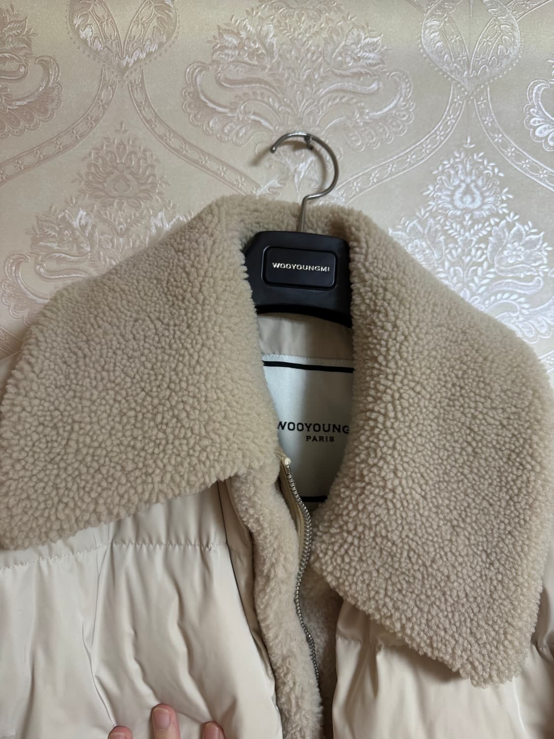 우영미/패딩무스탕베이지/48 상품이미지9