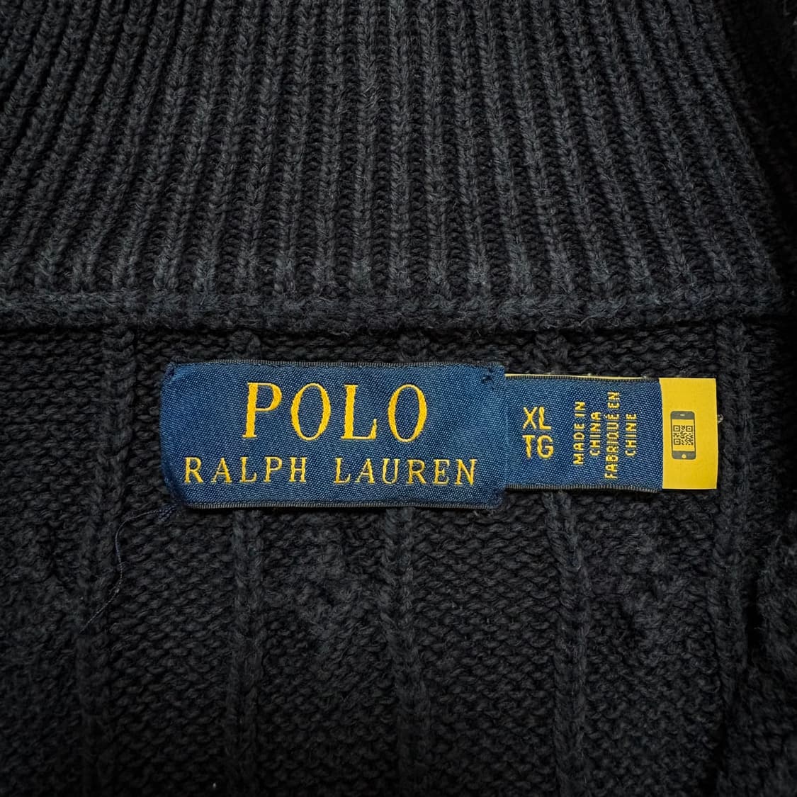 폴로랄프로렌 기본로고 하프집업 니트 상품이미지4