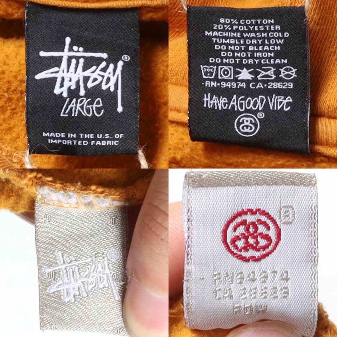 스투시 Stussy 8 Ball Sweat Hoodie  상품이미지9