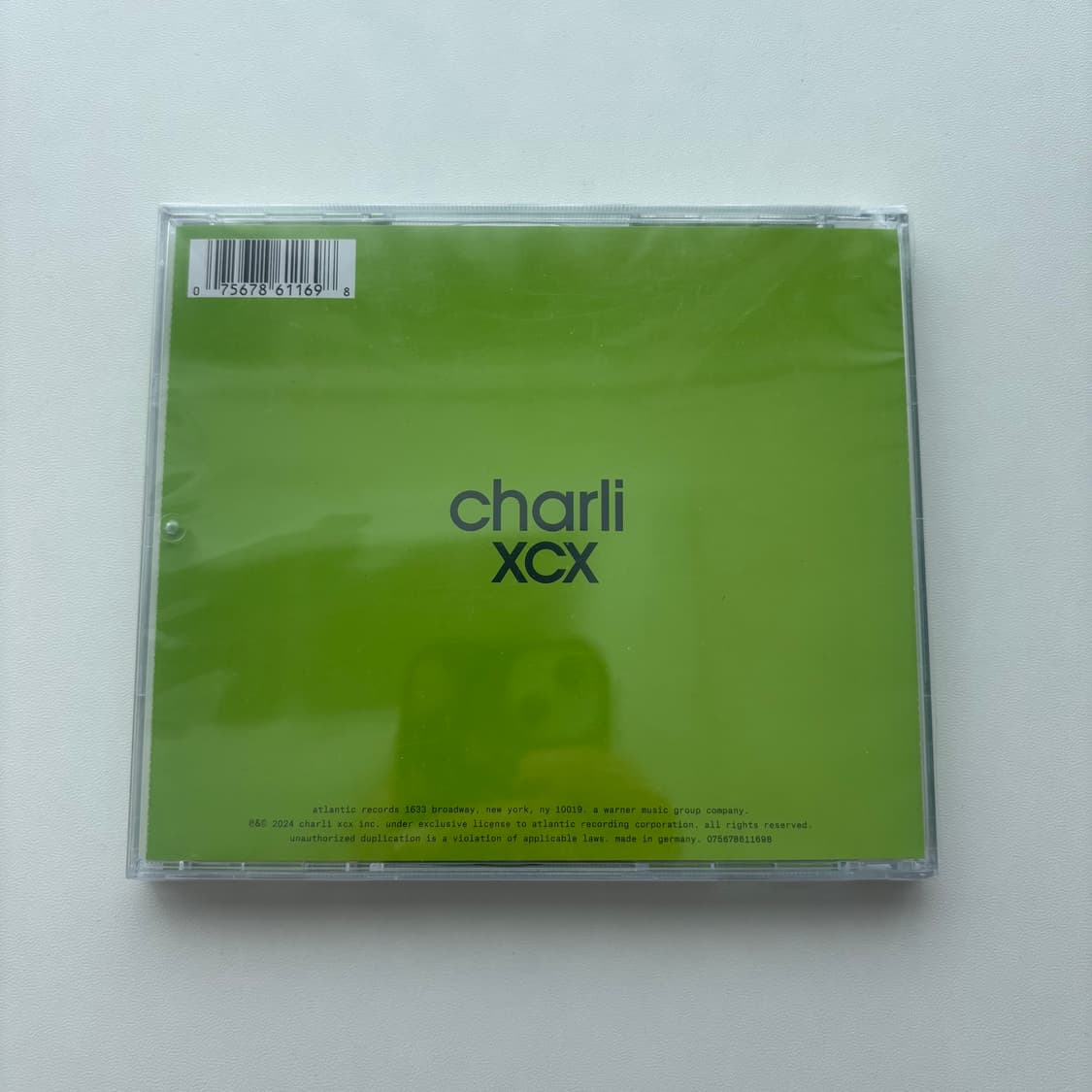 [초판] Charli XCX (찰리 XCX) - Brat (브랫) 상품이미지2