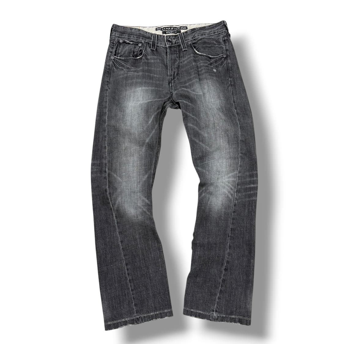 00‘s 리바이스 블랙 워싱 데님팬츠 상품이미지2