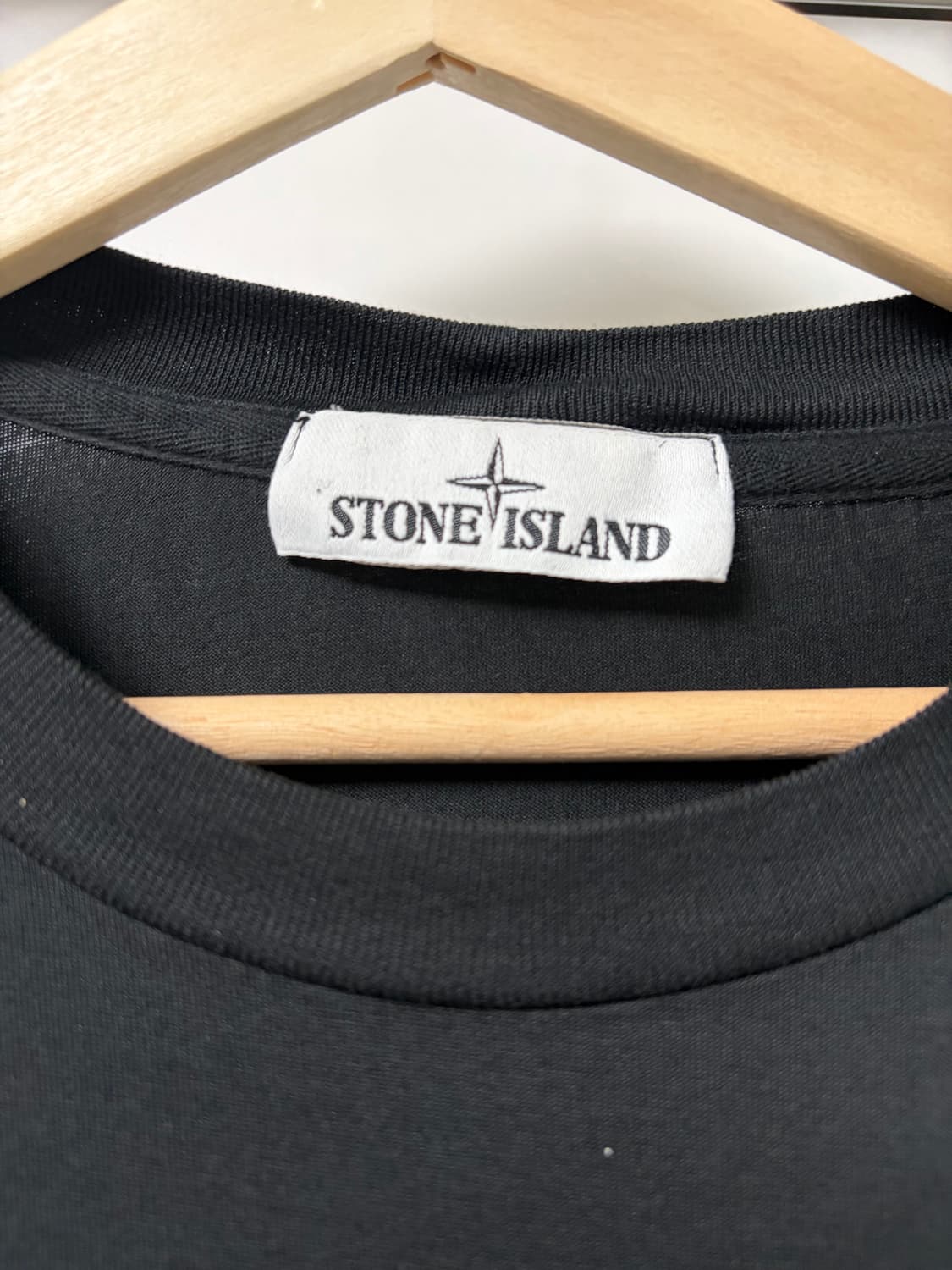 스톤아일랜드 남성 반팔 티셔츠 블랙 L 상품이미지3