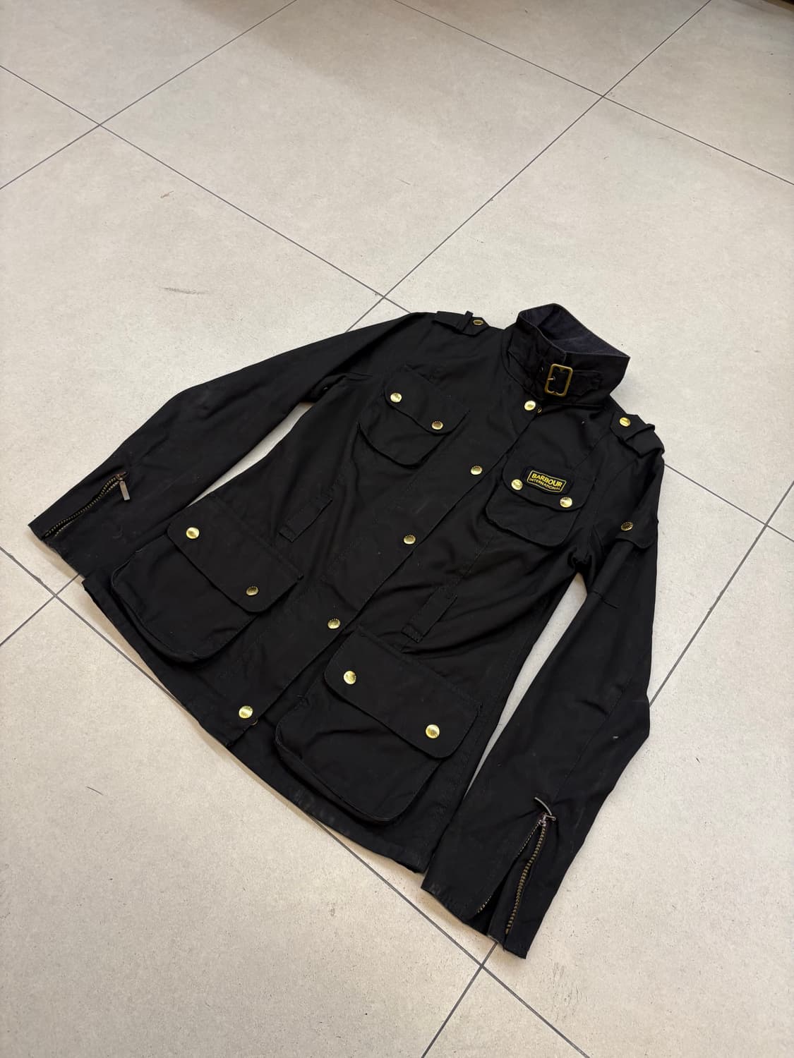 바버 인터내셔널 슬림 왁스 자켓 상품이미지7