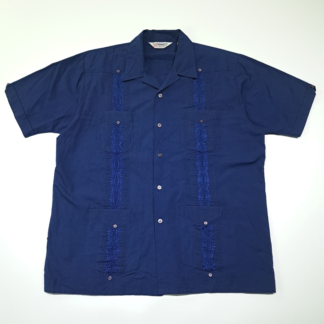 CK140 XL 로마니컬렉션 80s 4포켓 과야베라 반팔 셔츠 남방 상품이미지1