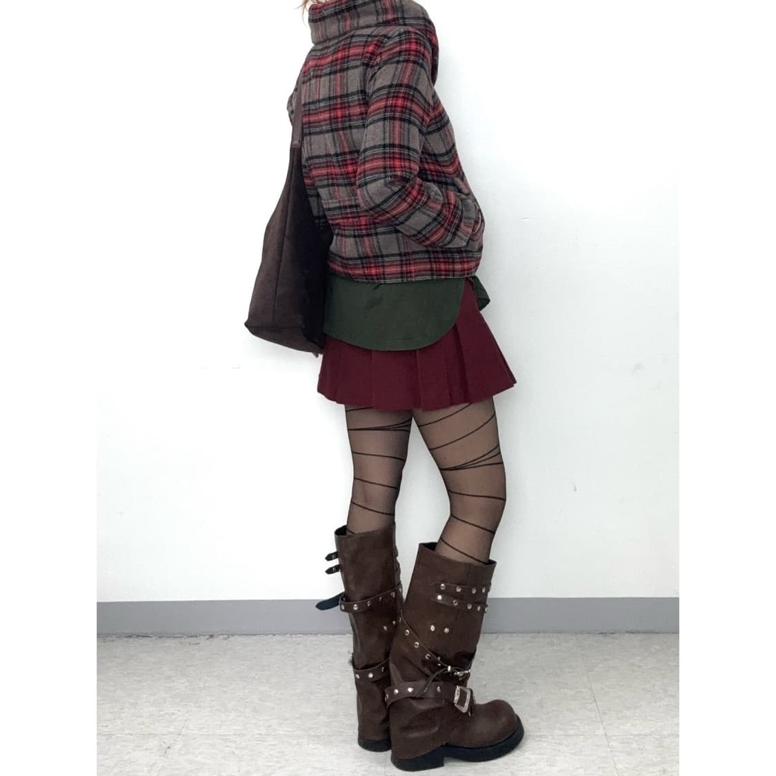 빈티지 더블 코트 자켓 상품이미지4