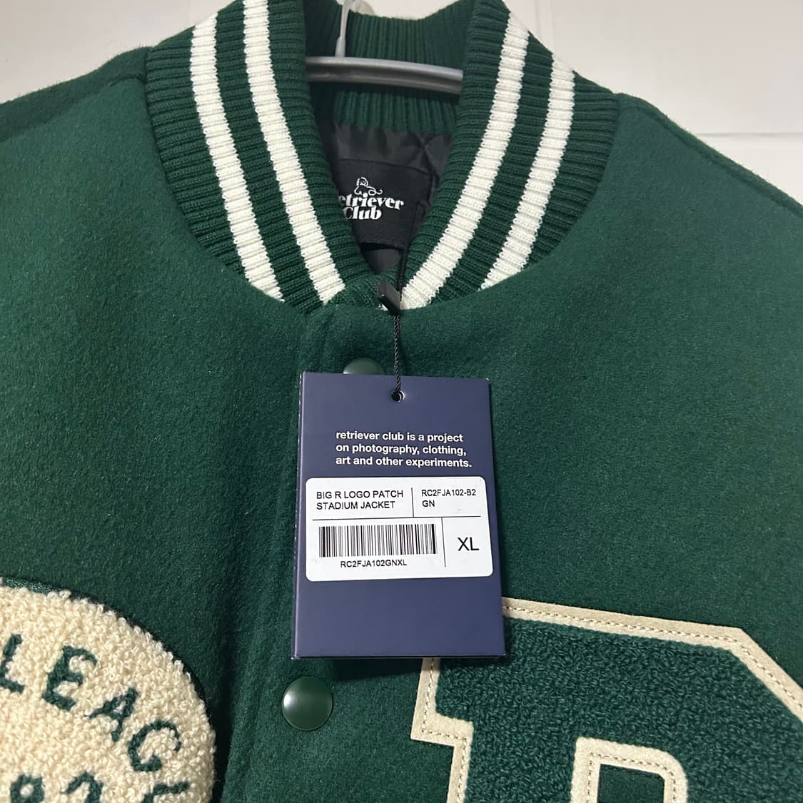 리트리버클럽 바시티 자켓 상품이미지3