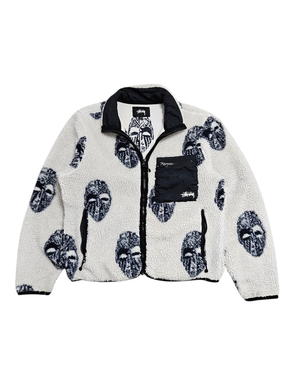 스투시 마스크 쉐르파 플리스 자켓 상품이미지2