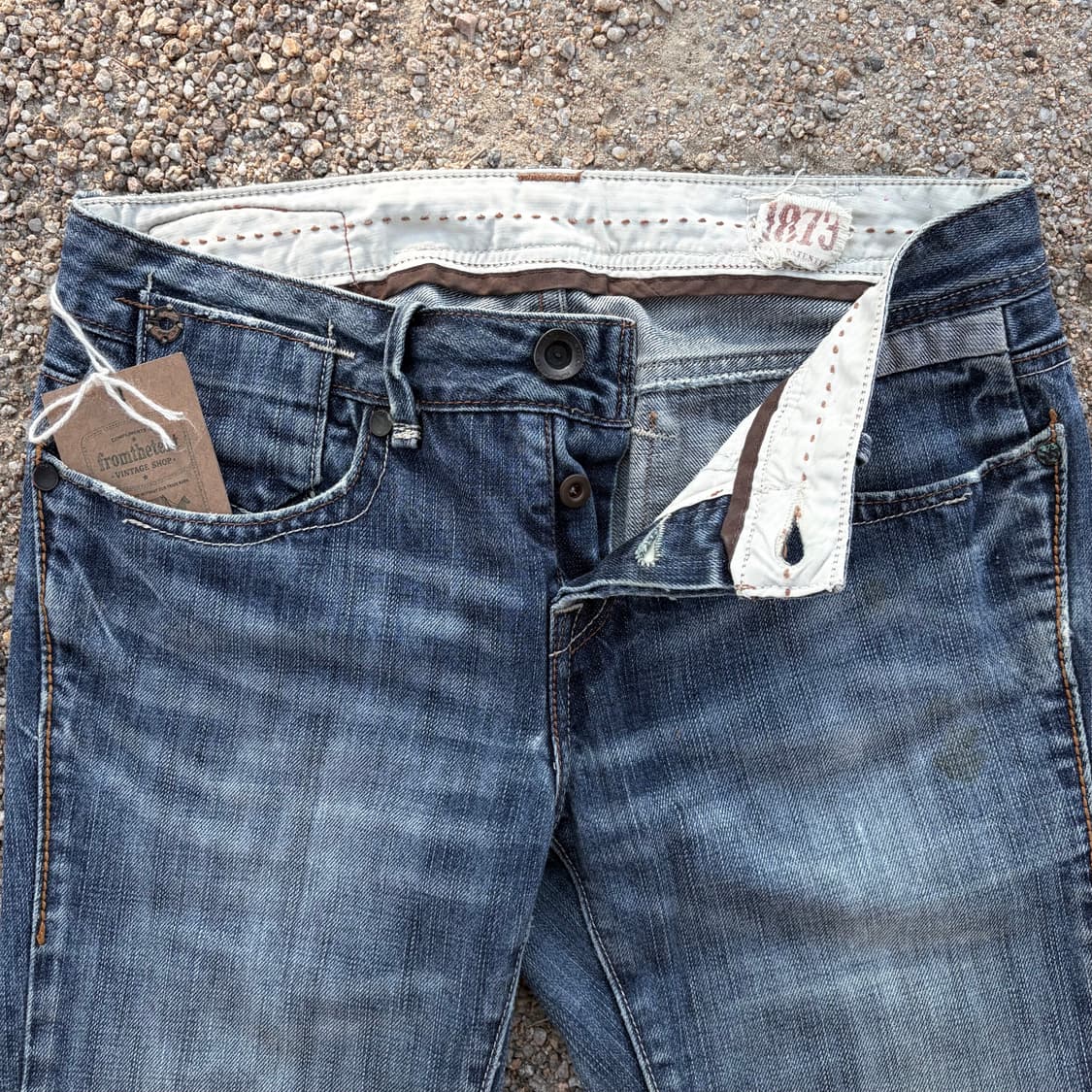 리바이스 쿠퍼 웨스턴 로우라이즈 데님 (31)   상품이미지2