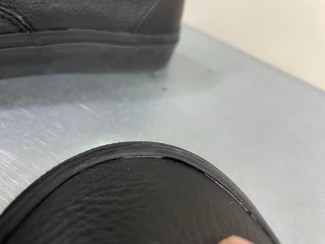 반스 어센틱 레더 블랙 265 상품이미지8