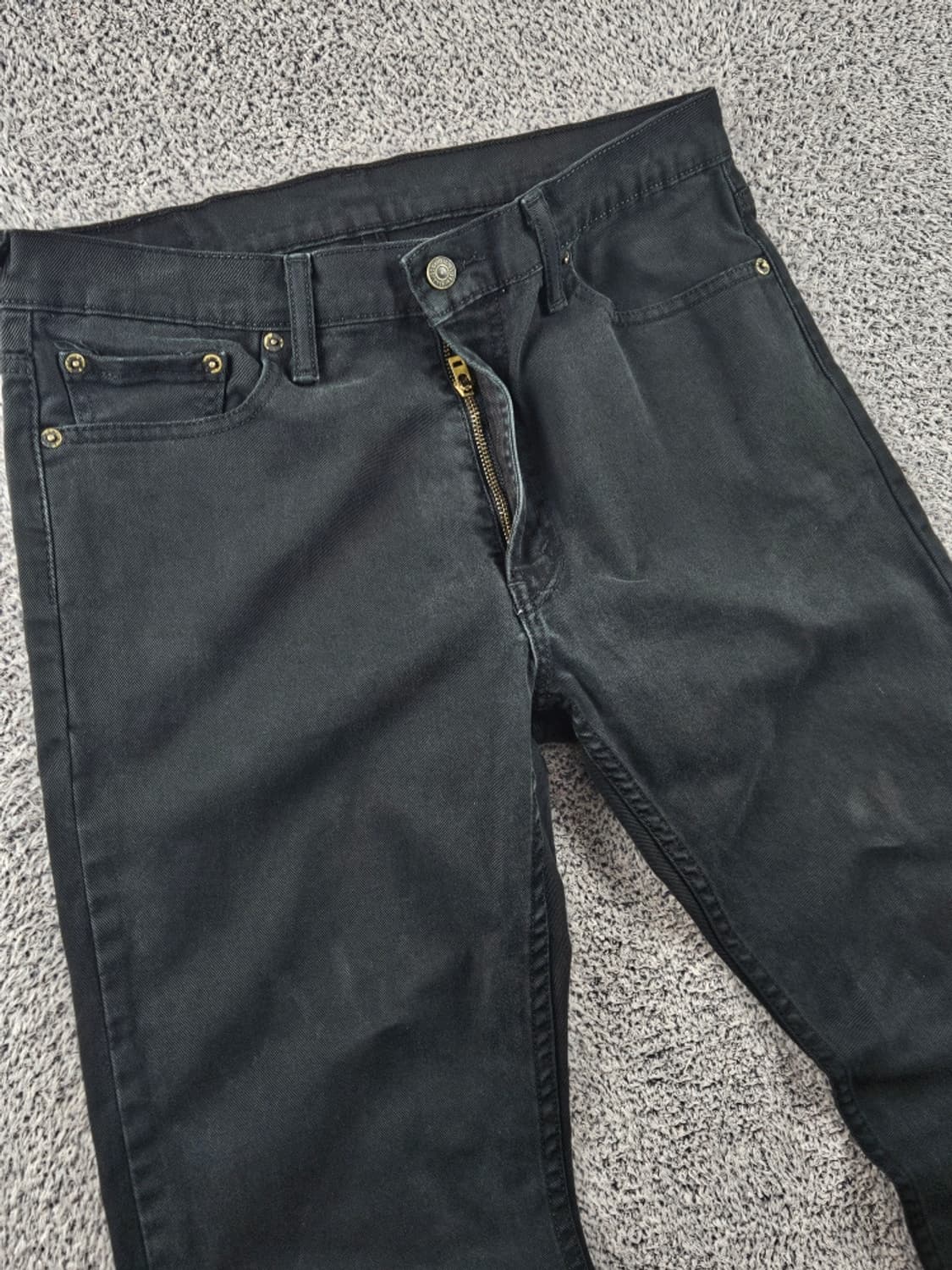 리바이스 513 블랙 진 데님 팬츠 ( 33X32 ) / 10862 상품이미지5