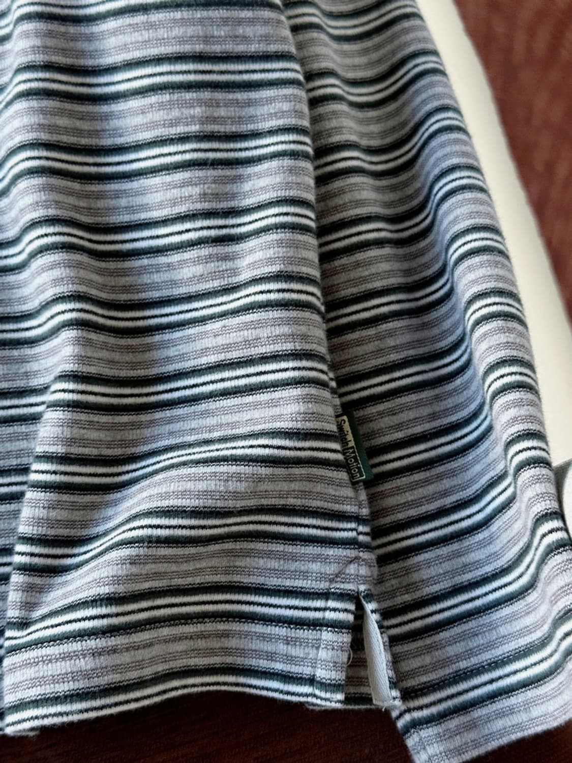 Stripe pattern high gauge fabric stretch 상품이미지5