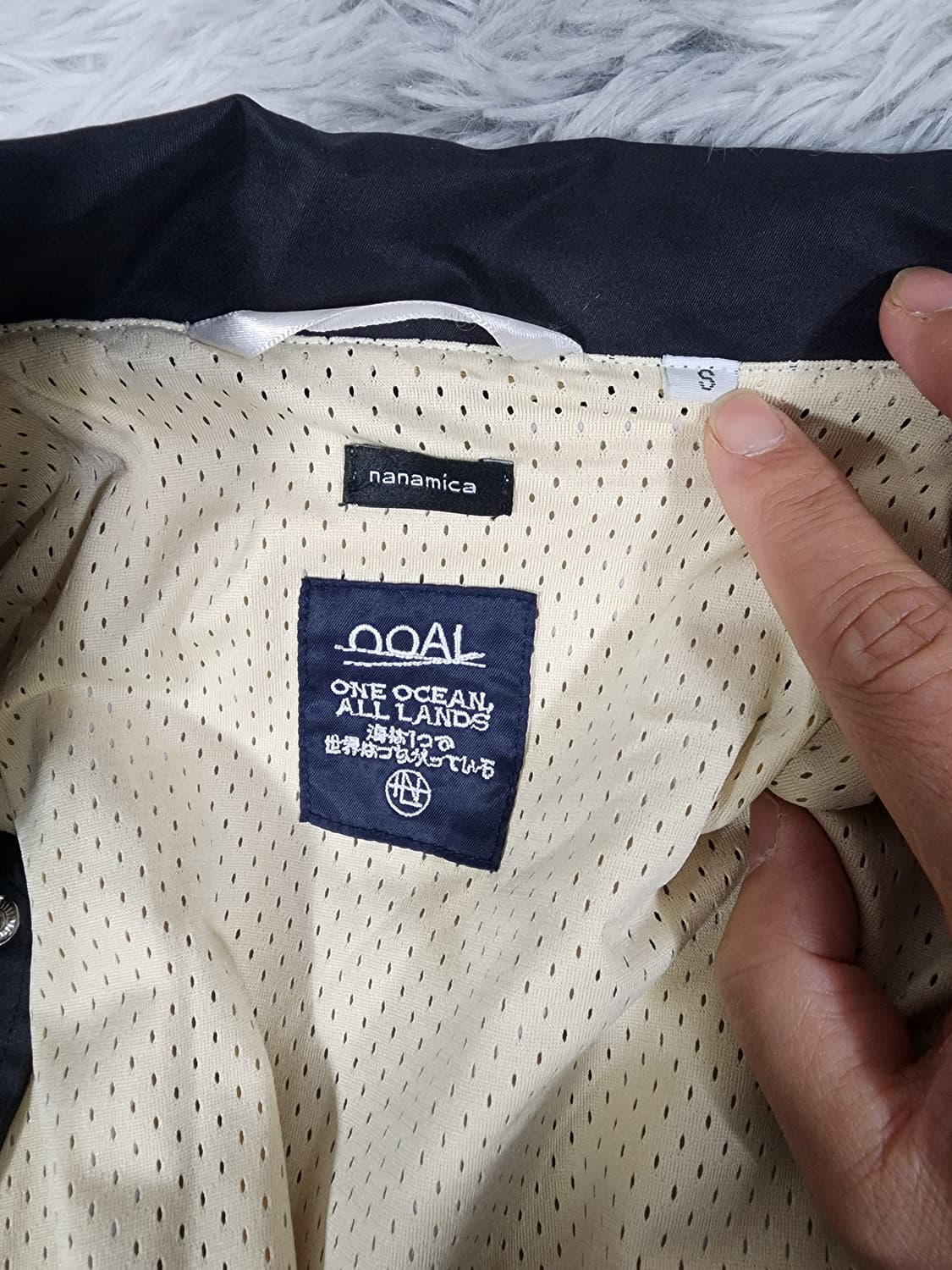 나나미카 고어텍스 블랙 코치 자켓 상품이미지3