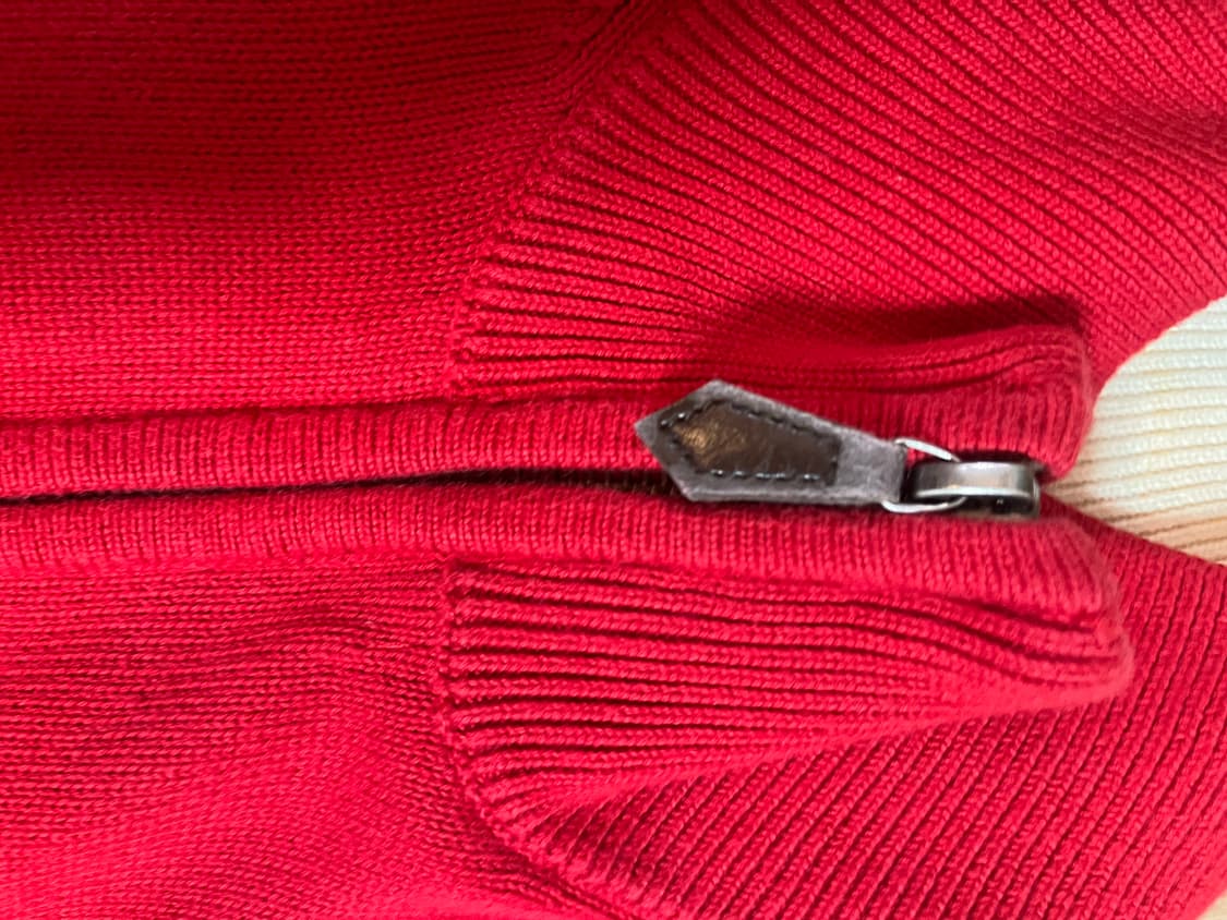 타미힐피거 니트집업 red 상품이미지4