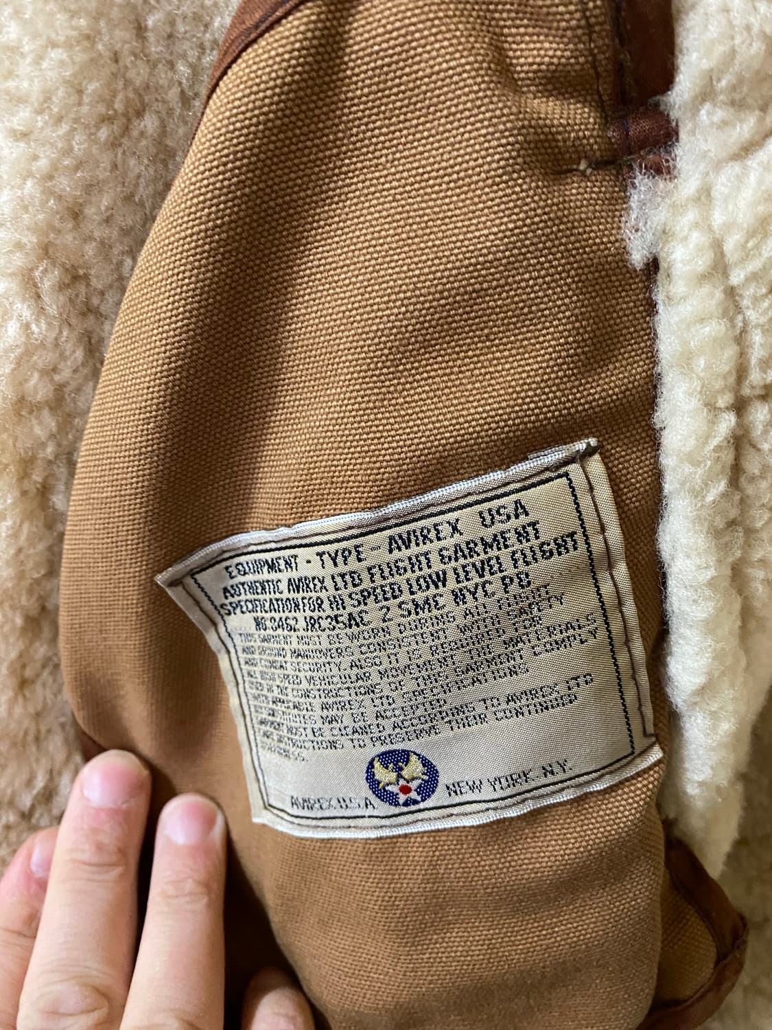 아비렉스 b-3 상품이미지4