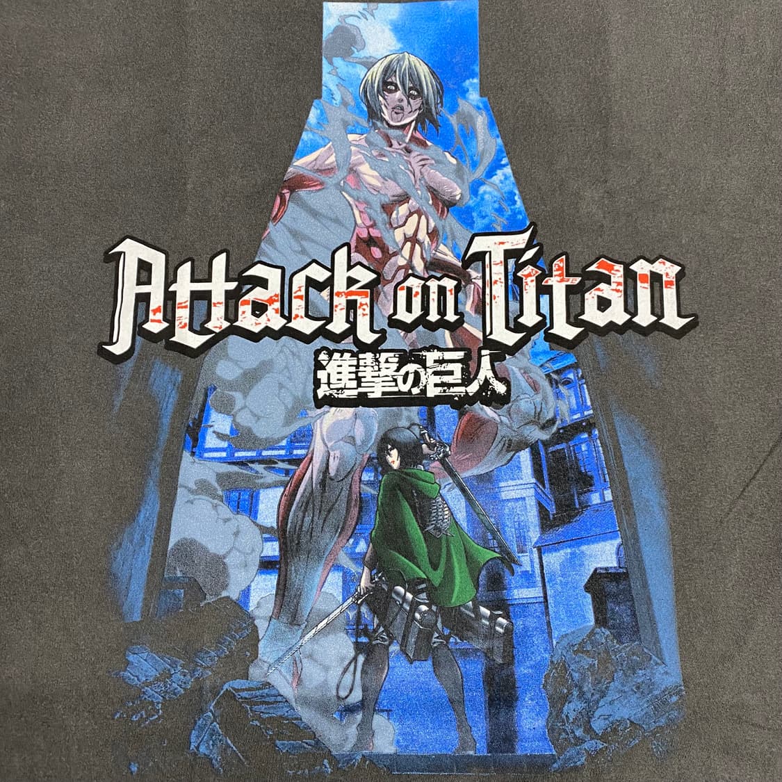 진격의거인 오피셜 애니메이션 티셔츠 상품이미지4
