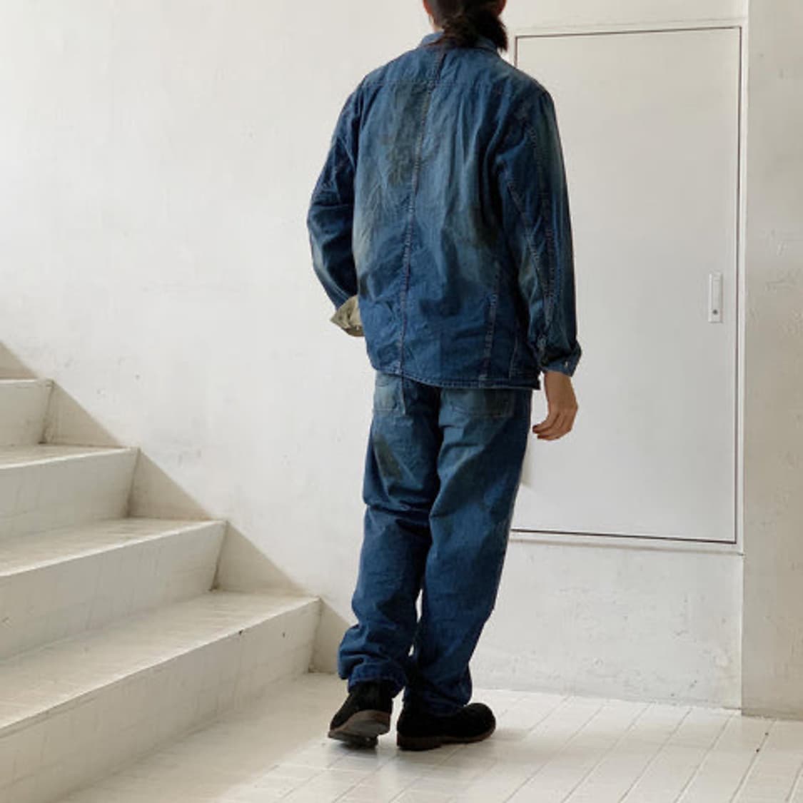 [L]The DUFFER N NEPHEWS WYCHWOOD 레일로드 자켓 상품이미지5