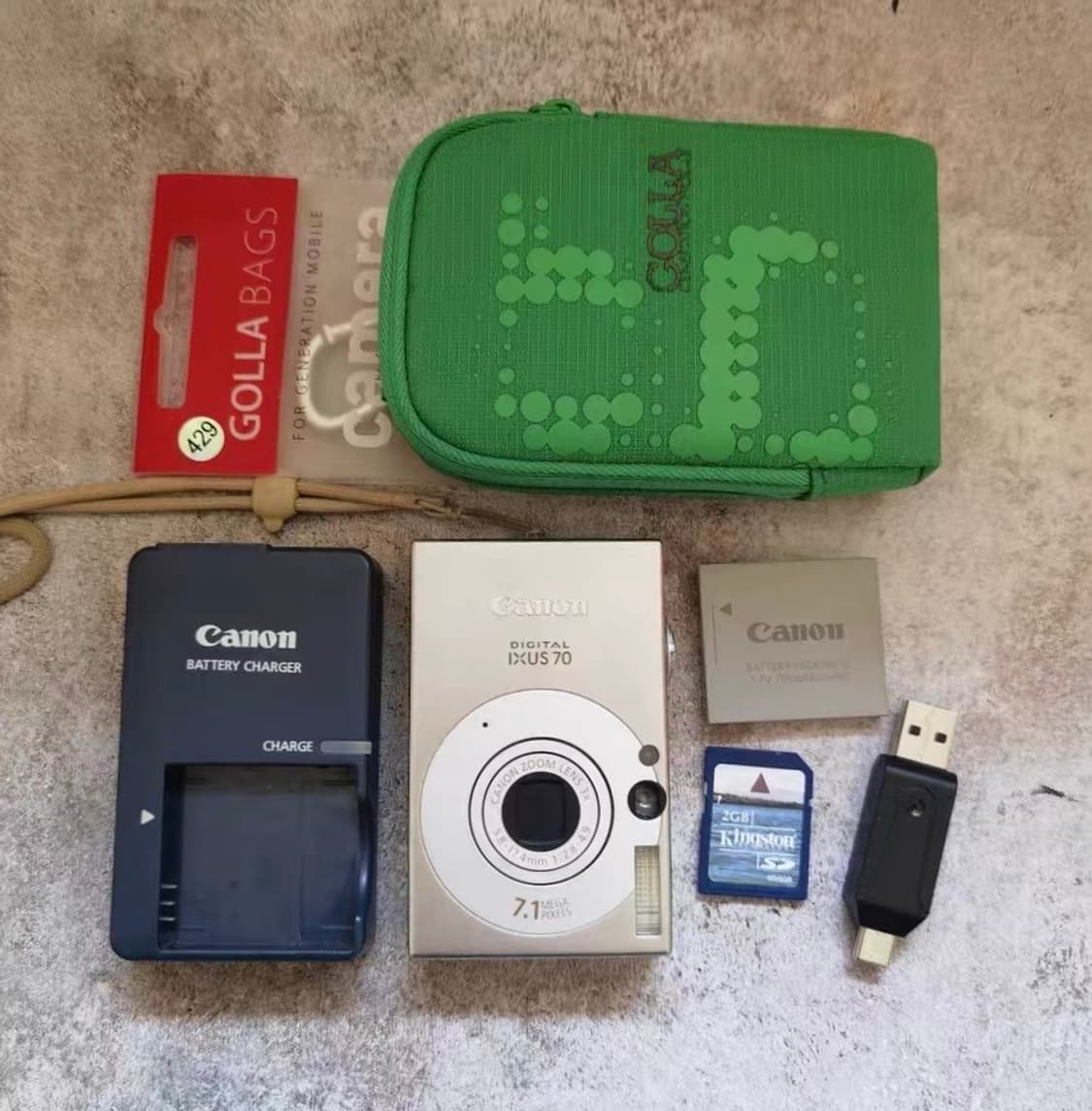 캐논 익서스 70 CANON IXUS 70 빈티지 디지털카메라 디카 상품이미지6