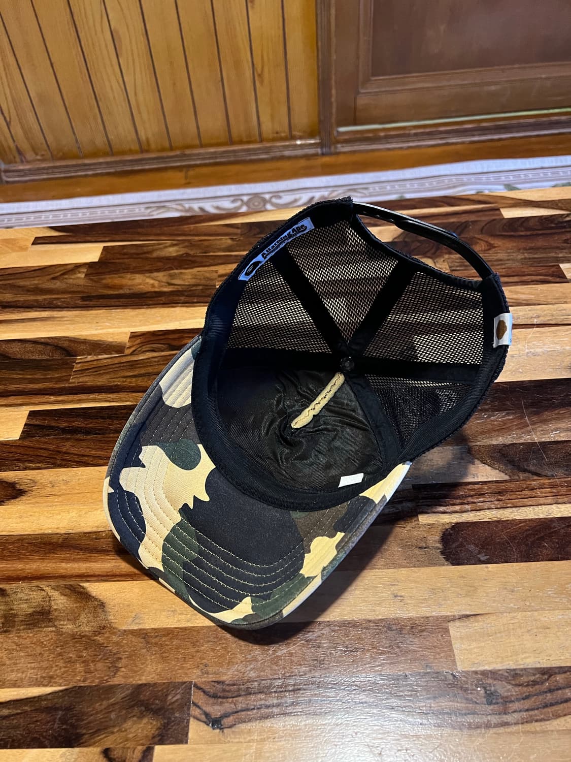 베이프 1st 카모 볼캡 상품이미지6