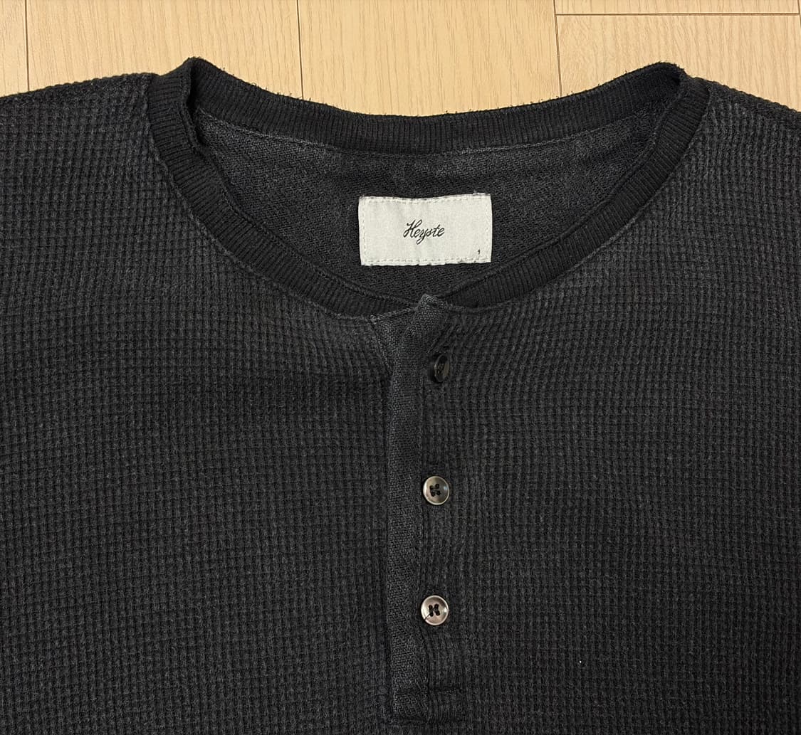 헤이스트 빈티지 써멀 헨리넥 1사이즈 상품이미지2