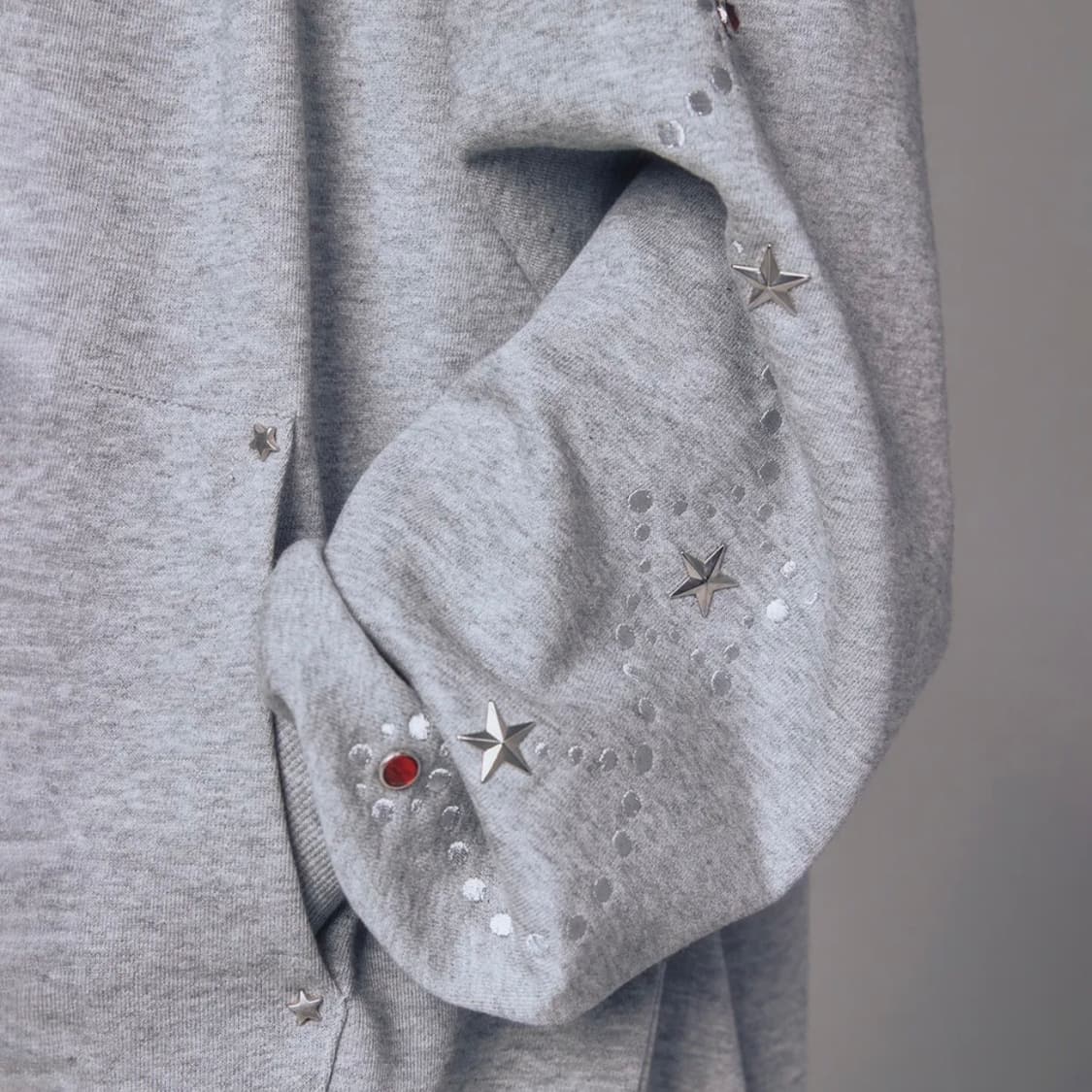 유희 STAR HOTFIX HOOD ZIP-UP 후드집업 상품이미지2