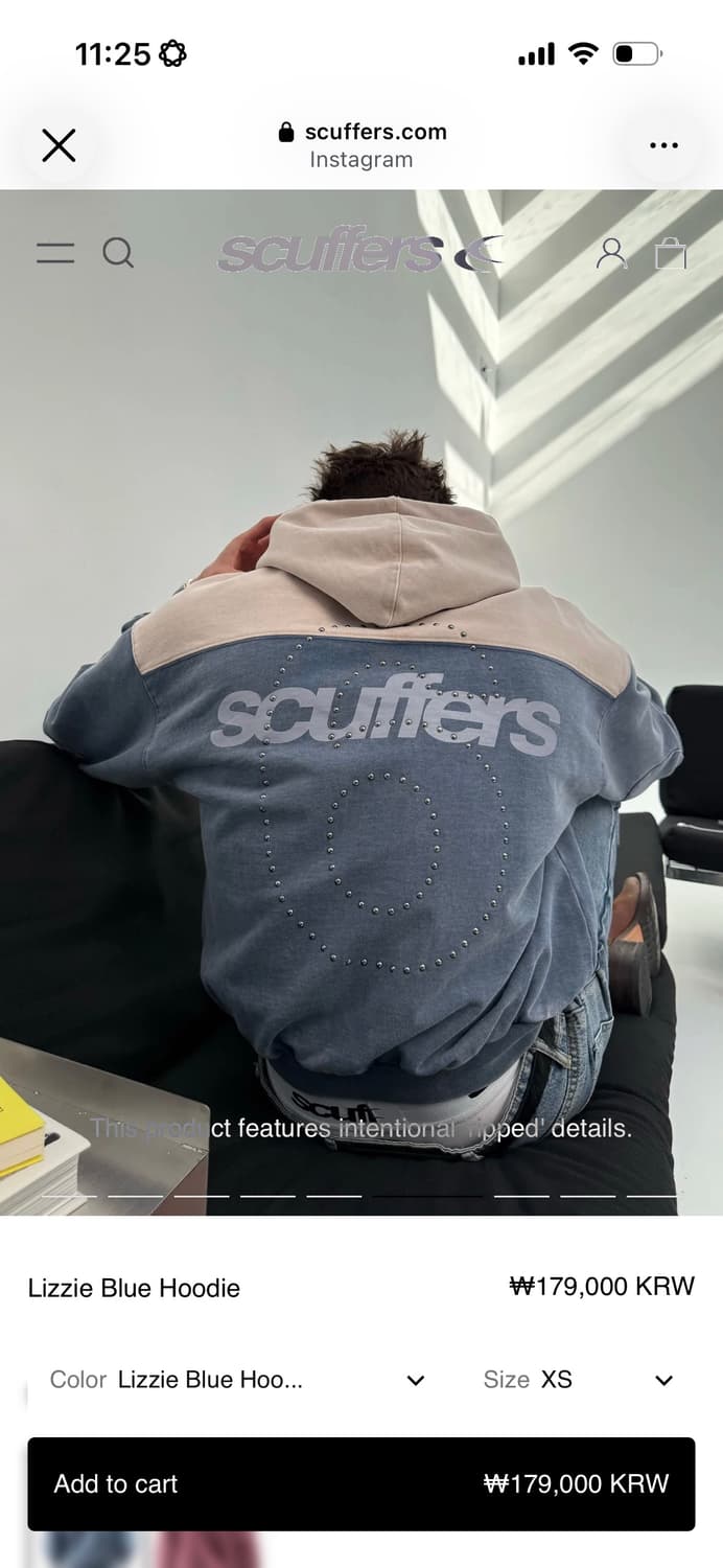 스커퍼스 Scuffers후드티 상품이미지1
