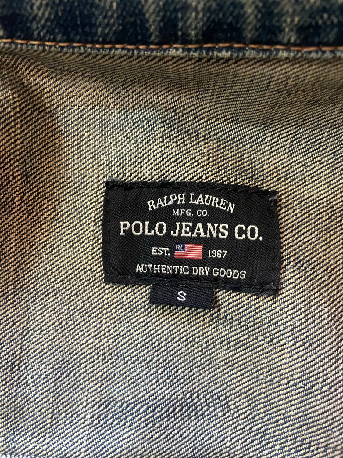 00s POLO JEANS 데님 자켓 S 상품이미지7