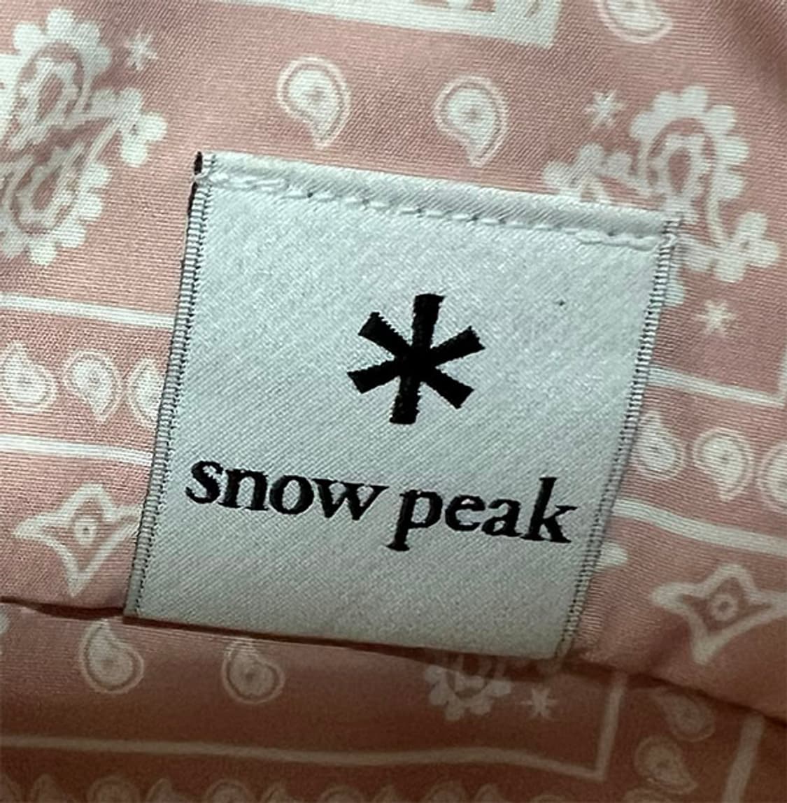 스노우피크 페이즐리 반집업 아노락 춘추 새상품 L 100 상품이미지4