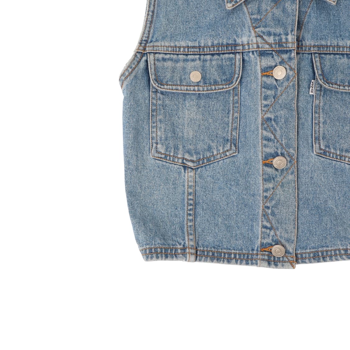 리바이스 포 우먼 데님 베스트 상품이미지3