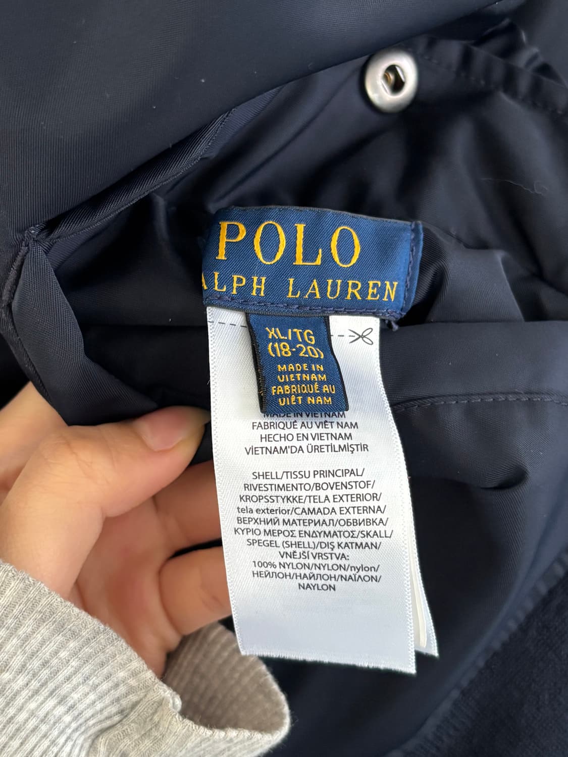 Polo 폴로랄프로렌 리버시블 MA-1 봄버 자켓 상품이미지6