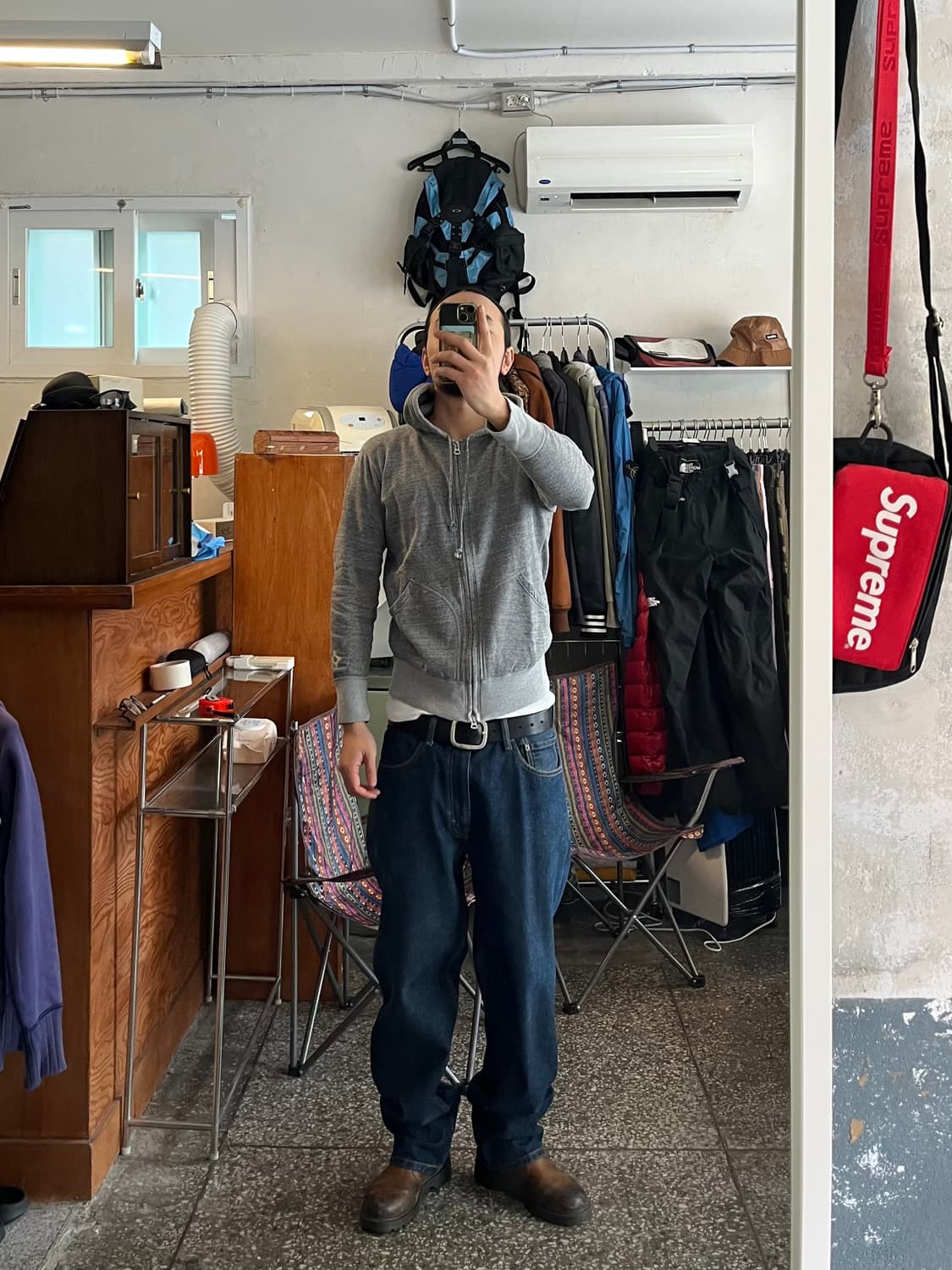 투문 twomoon 리미티드 에디션 스웻후드집업 상품이미지3