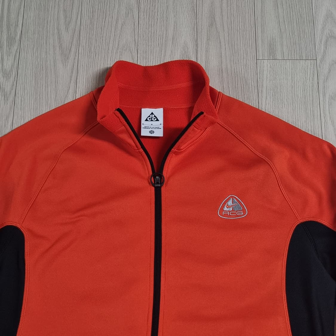 나이키 ACG 베이스레이어 하프 집업 오렌지 블랙 상품이미지2