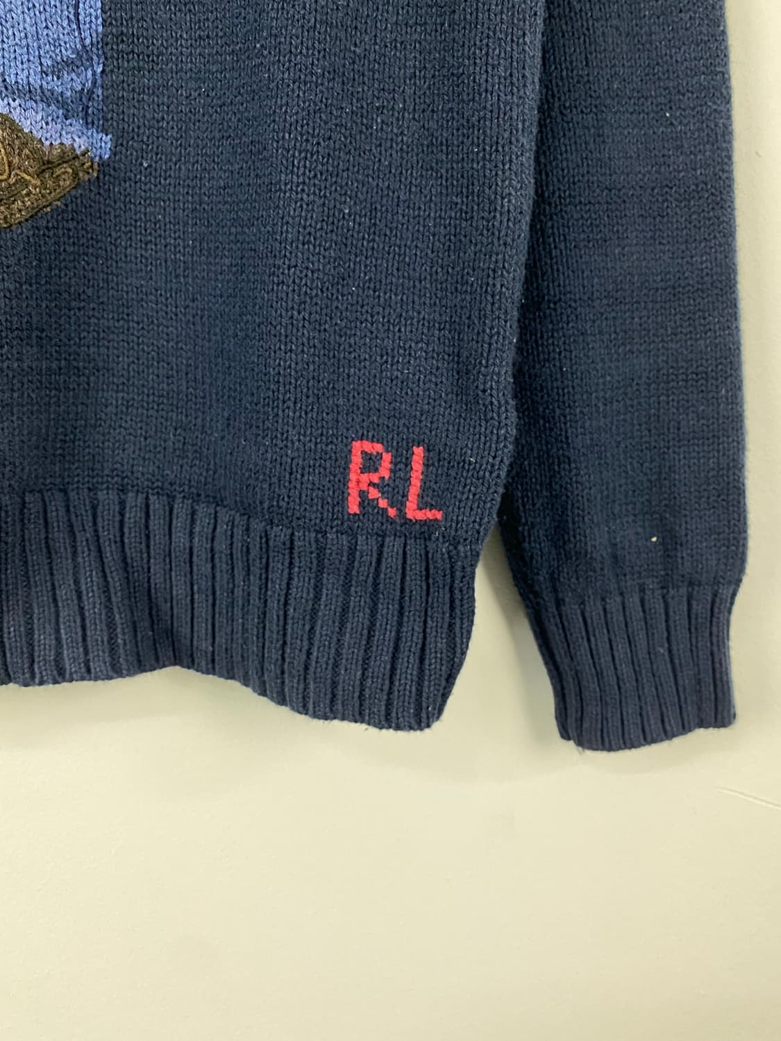 폴로 랄프로렌 테디베어 니트 스웨터 M <552> 상품이미지4