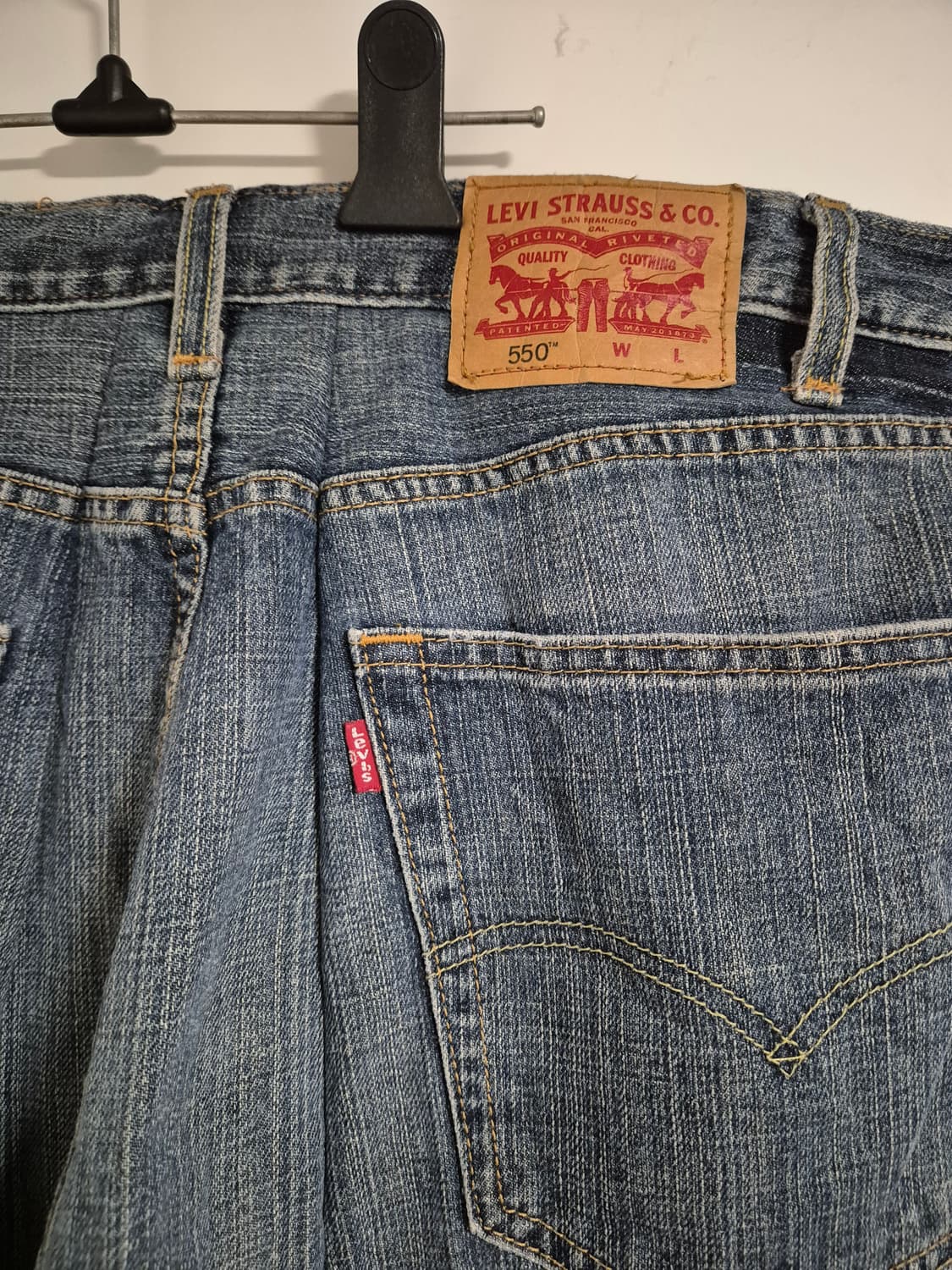 리바이스 550 허벅지42  총장112 상품이미지1