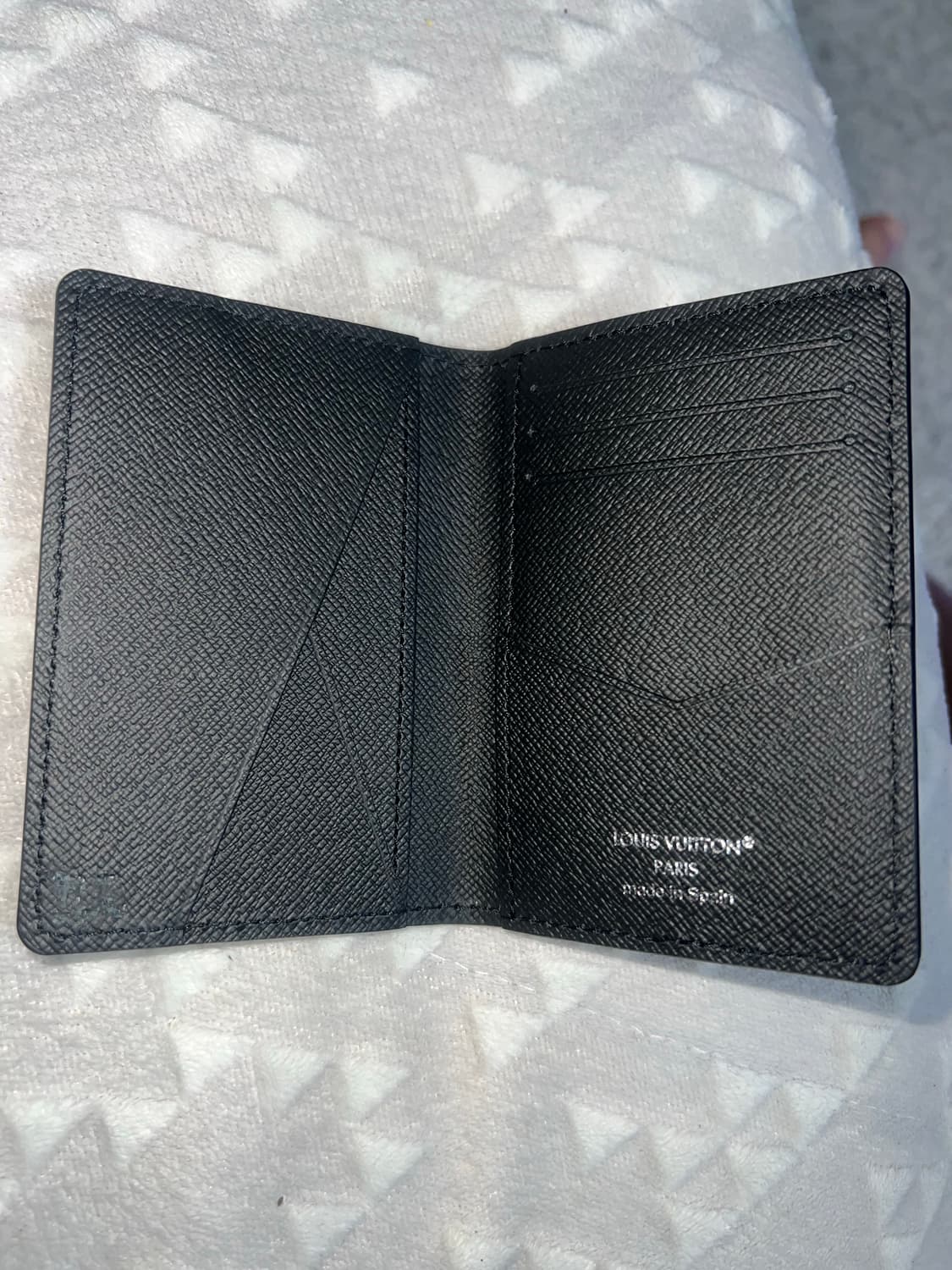 LOUIS VUITTON Pocket Organizer Epi Noir 상품이미지5