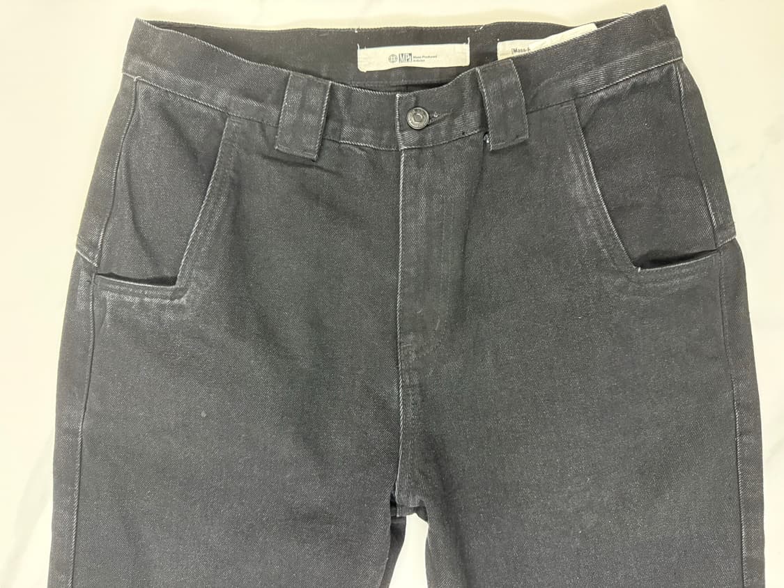 플라스틱 프로덕트 MPa ANKLE CARGO PANTS (BLACK) 상품이미지5