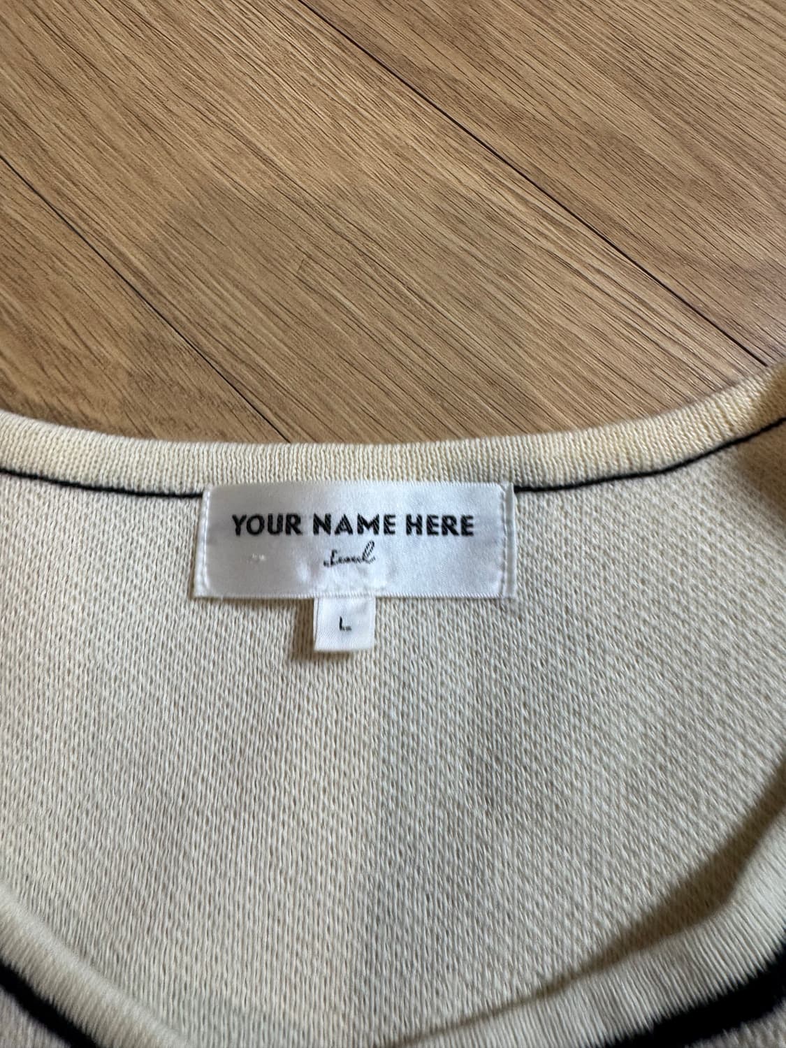 유네미 유어네임히얼 반팔 가디건 상품이미지4