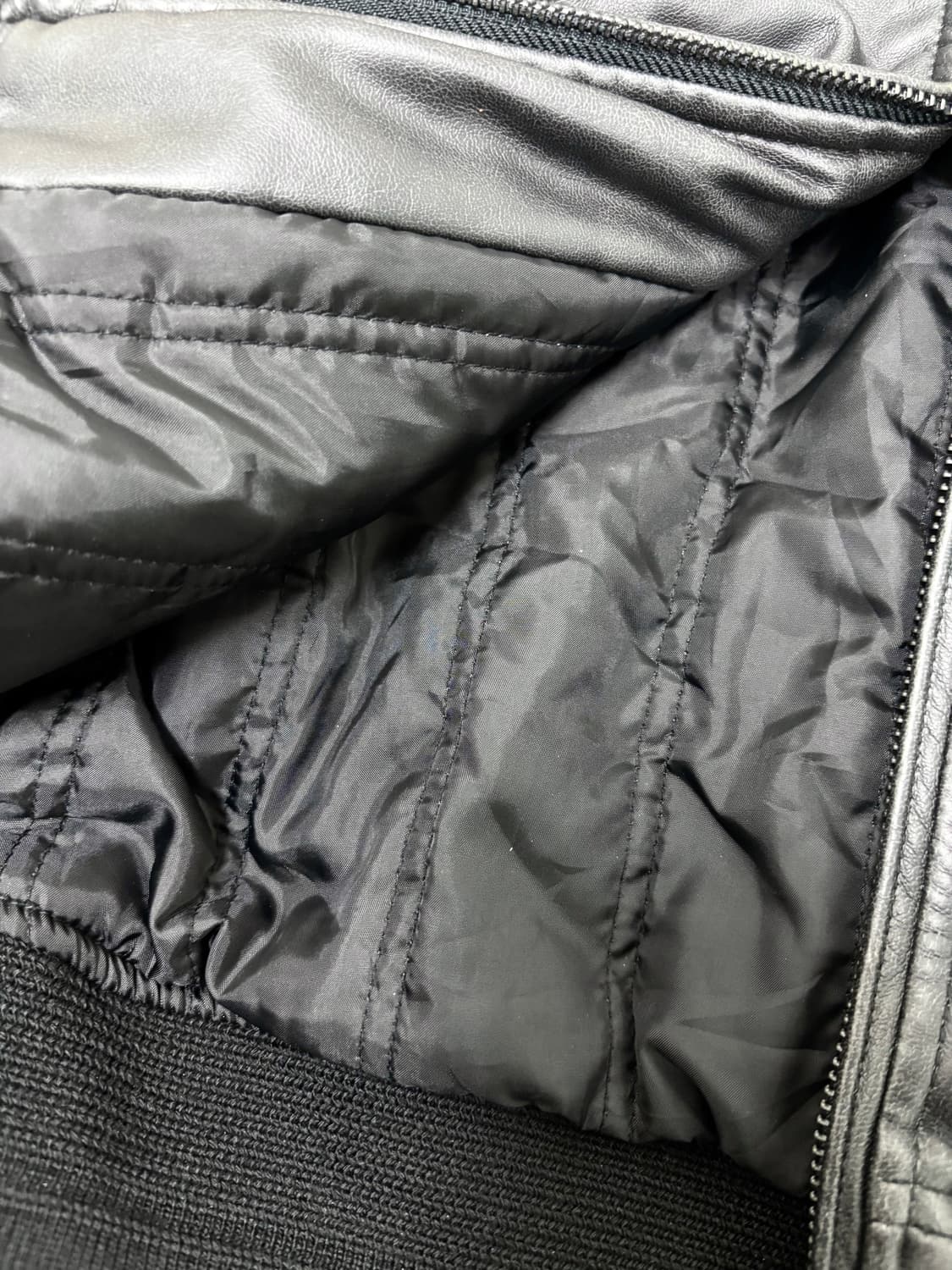 [Opium Moussy]Black Hoodie Padded 2-way  상품이미지9