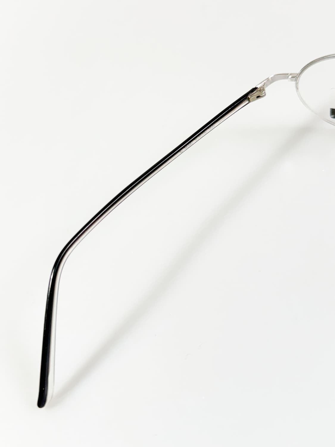 OGIS Occhiali 실버 메탈 오벌 반무테 빈티지 안경 상품이미지7