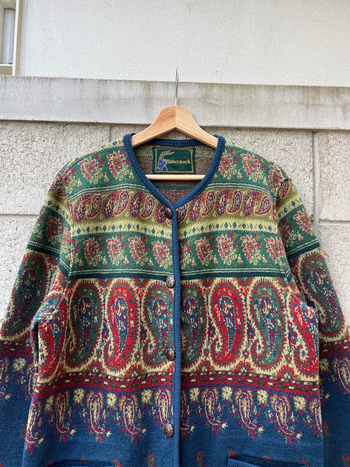 1990s BLAUENBOCK PURE WOOL JACKET 울자켓 상품이미지3