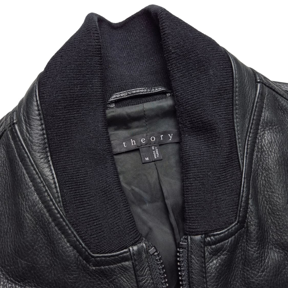 [M] 띠어리 리얼레더 자켓 상품이미지5