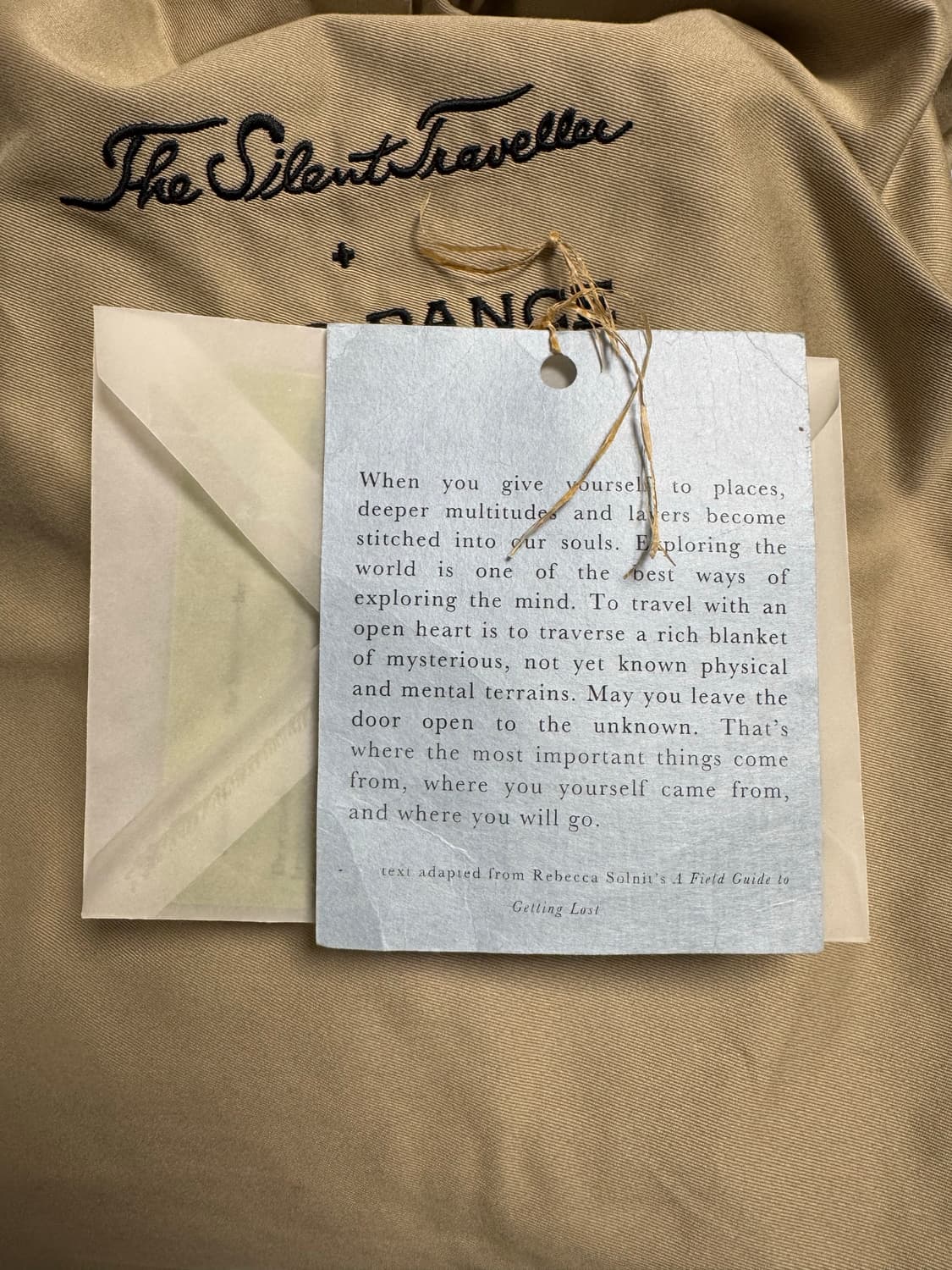 The Silent Traveller(Amy Revier) x 팬스댄스 상품이미지7