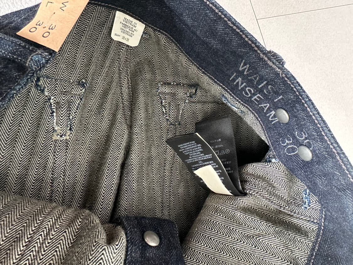 RRL 리미티드 에디션 인디고 헤링본 팬츠 상품이미지5