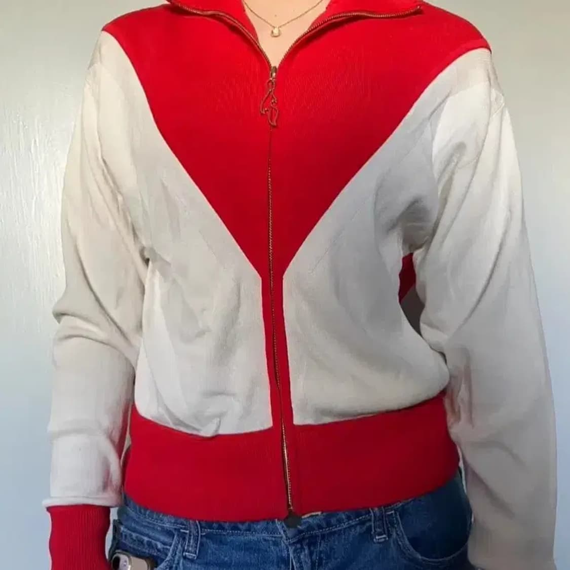 Sandro 산드로 투톤 집업 자켓 가디건 ~55 상품이미지5