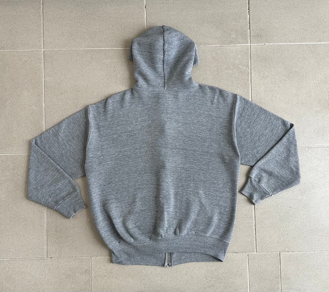 90s 빈티지 러셀 후드집업 그레이 XL USA 상품이미지2