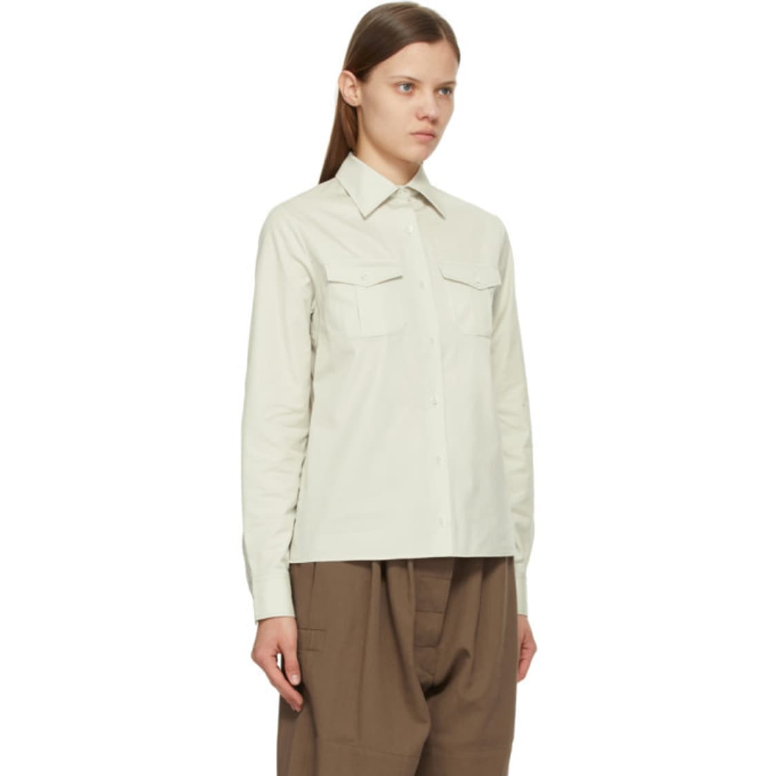 르메르 2포켓 옐로우 셔츠 상품이미지3